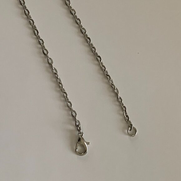 Amethyst Necklace With Moon Charm - Picture 5 of 5